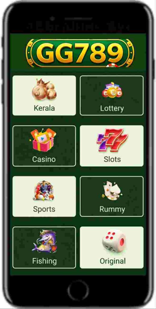 multiple types of game's in gg789